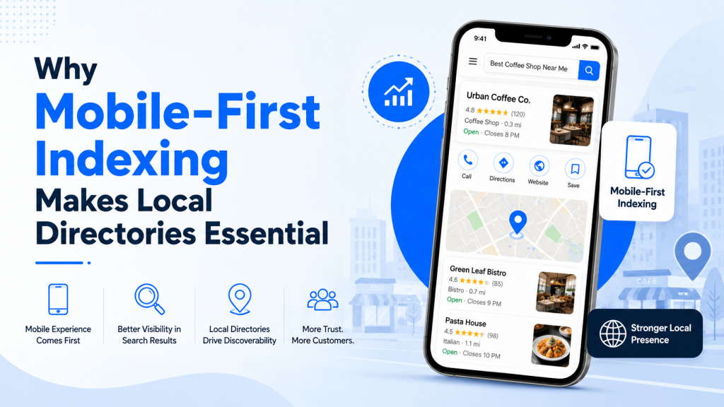 Why Mobile-First Indexing Makes Local Directories Essential