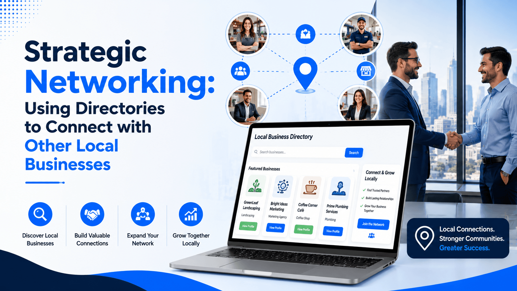 Strategic Networking: Using Directories to Connect with Other Local Businesses